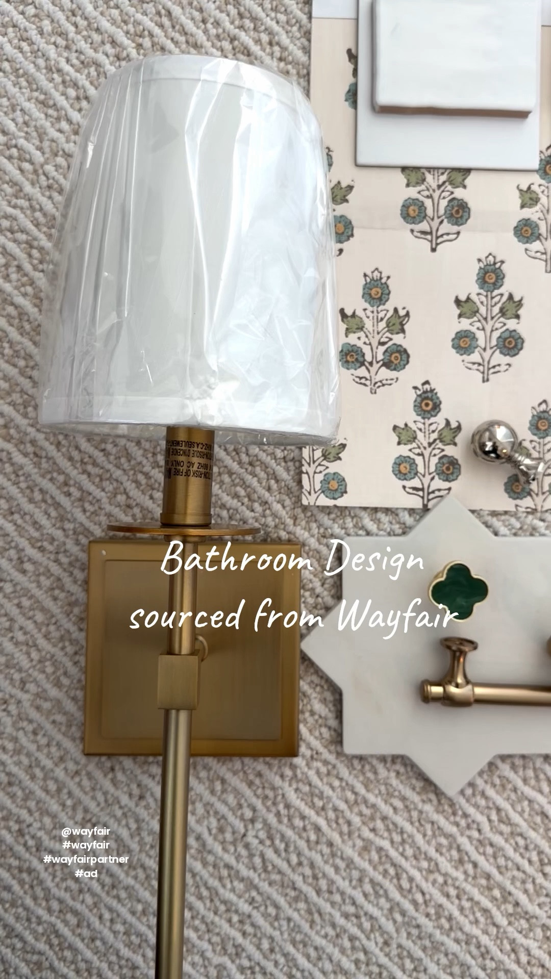 Bathroom design sourced all from @Wayfair 
#wayfair
#wayfairpartner
#ad

#LTKmorningroutine #LTKHome #LTKselfcare