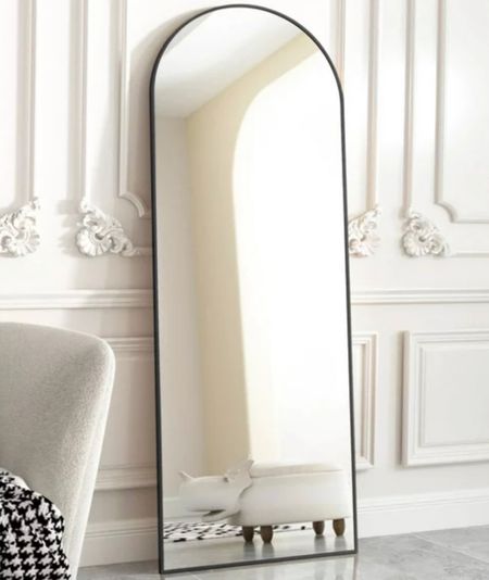 BEAUTYPEAK Arched Full Length Floor Mirror 64"x21.1" Full Body Standing Mirror,Black

#LTKxNSale #LTKFind #LTKunder100