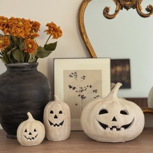 Handmade Terracotta Jack O' Lantern | Pottery Barn (US)