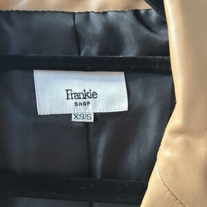 THE FRANKIE SHOP
Olympia faux leather blazer | Poshmark