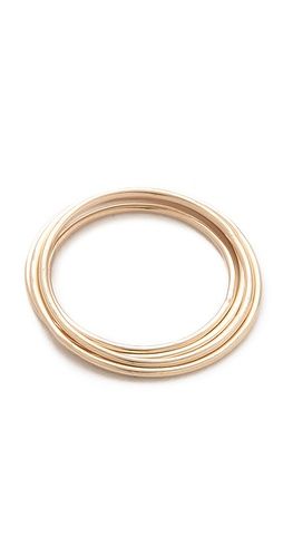 Gabriela Artigas Yellow Simple Band Rings | Shopbop