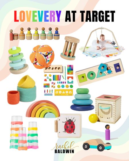 🌈 Rejoice Montessori-loving mamas - Target now sells Lovevery toys! These toys are high-quality, guaranteed to entertain your little one, AND aesthetically pleasing 🙌😅

#LTKunder50 #LTKkids #LTKbaby