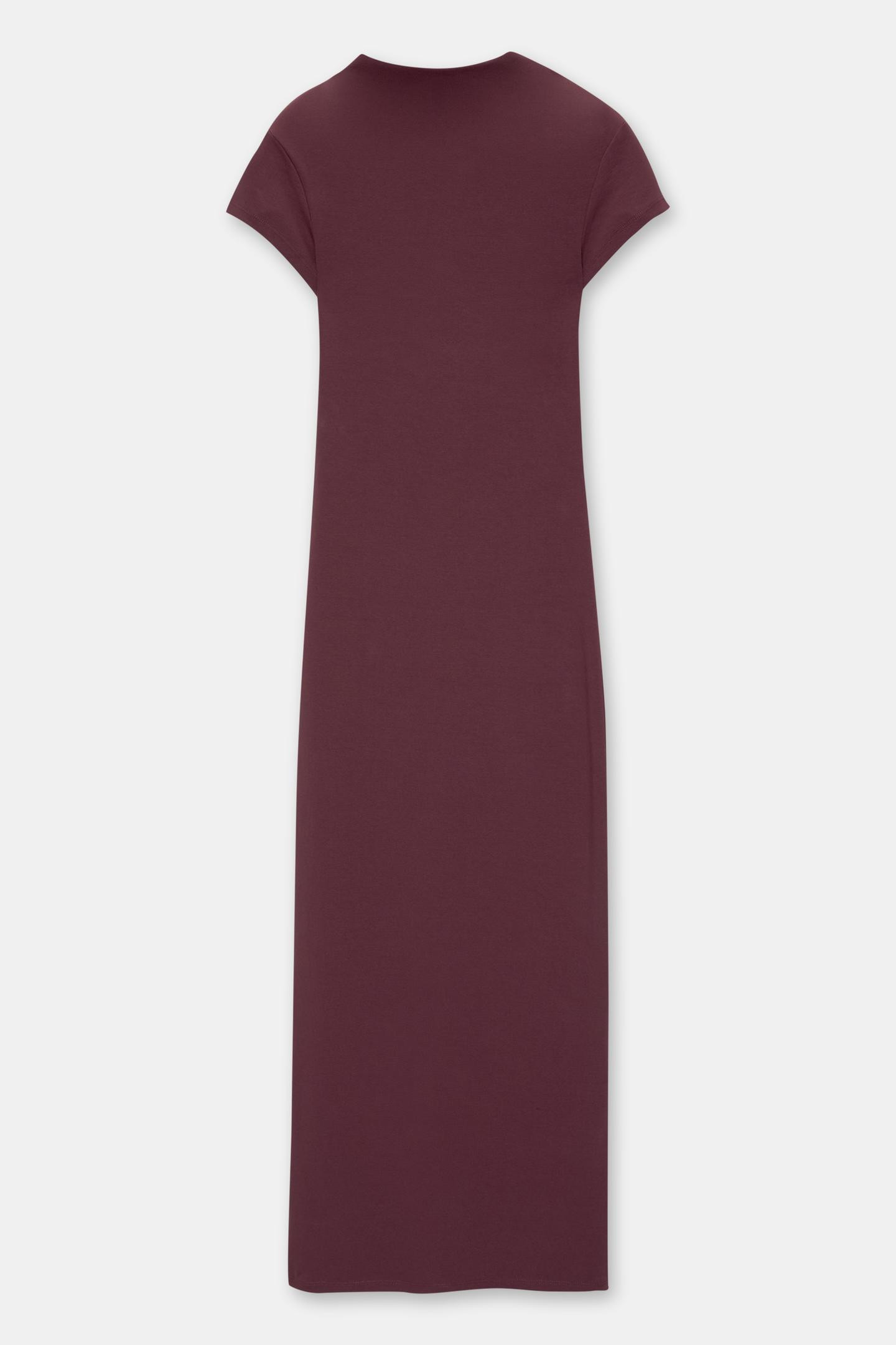 High neck midi dress | PULL and BEAR UK