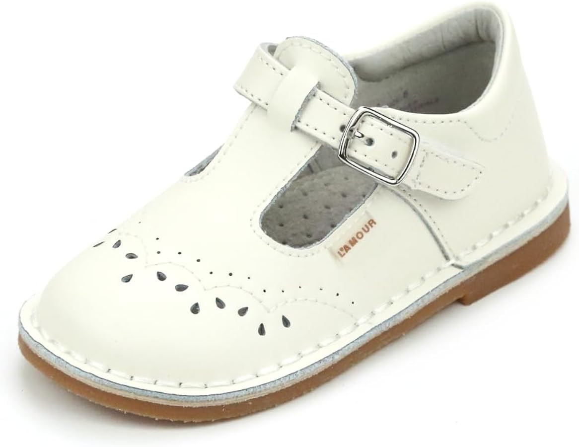 L'Amour Ruthie T-Strap | Girl's Mary Jane Flat (Toddler/Little Kid) | Amazon (US)