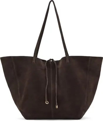 MANGO Suede Shopper Bag | Nordstrom | Nordstrom