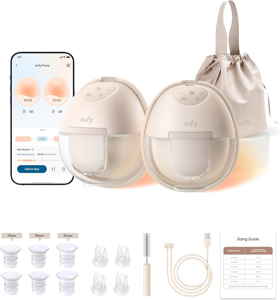 HeatFlow, App DIY Rhythm, Powerful 300mmHg, 30% More Output, 46dB Quiet, BPA-Free | Amazon (US)