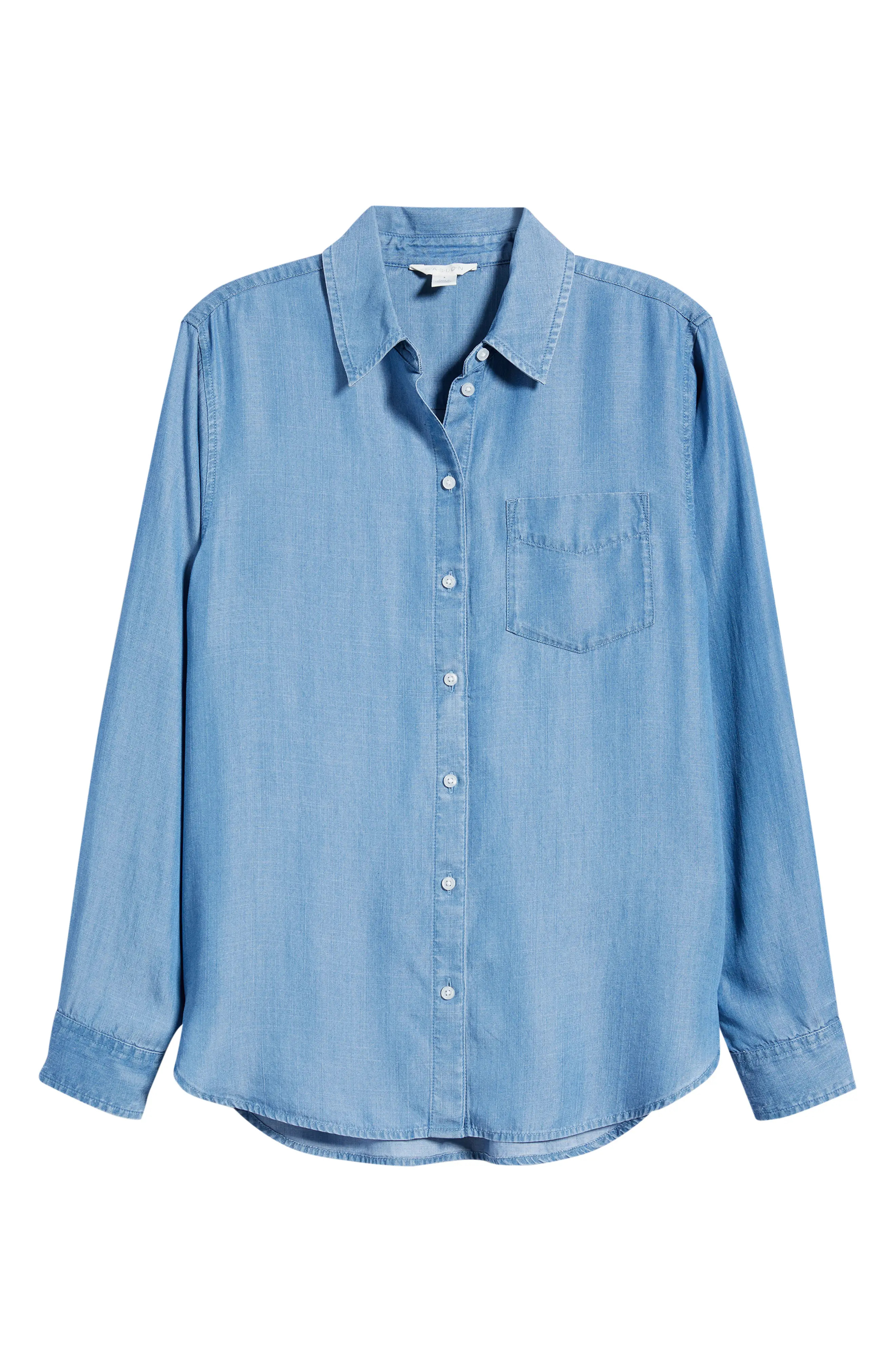 Chambray Button-Up Shirt | Nordstrom