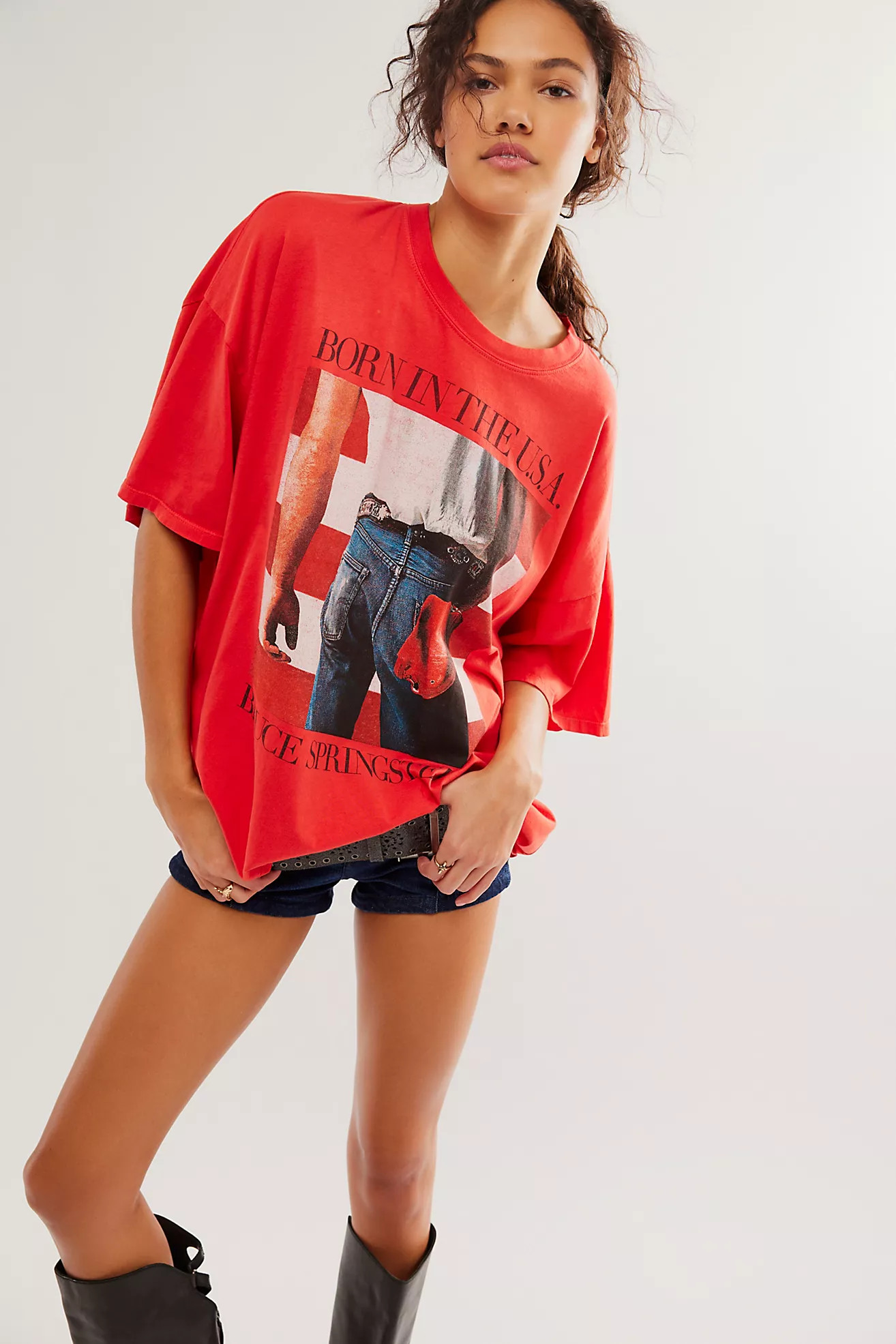 Daydreamer Bruce Springsteen Born In The USA Tee | Free People (Global - UK&FR Excluded)