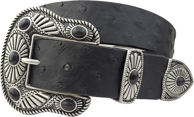Ostrich Printed Belt | Amazon (US)