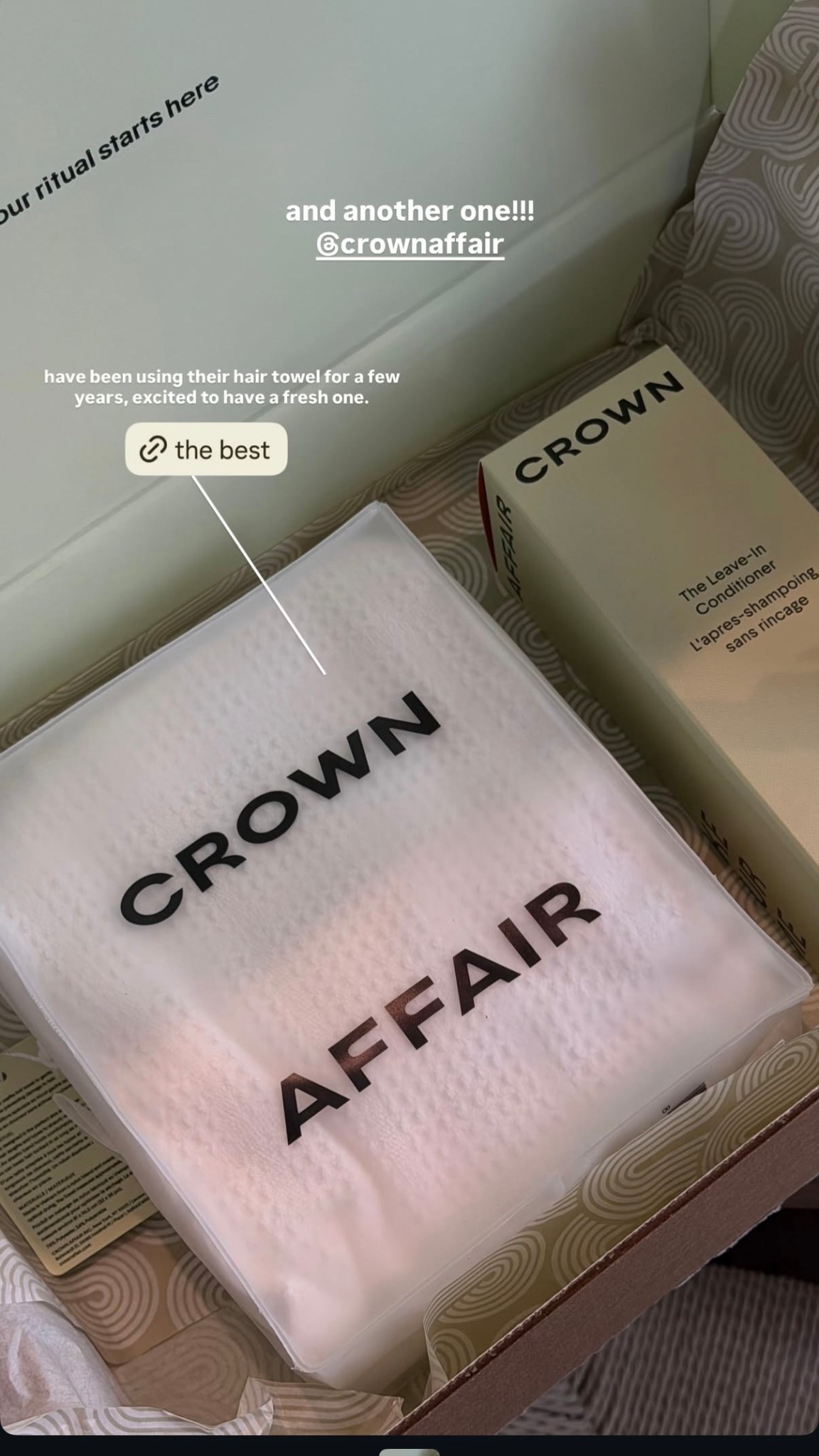 Best hair towel ever. #crownaffair #healthyhair #haircare 

#LTKmorningroutine #LTKselfcare