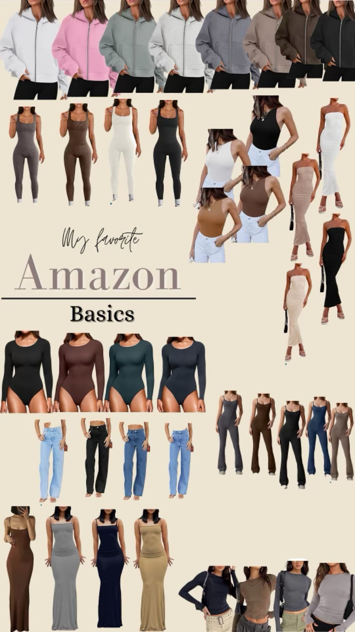 Favorite AMAZON basics 🤎🤍🖤. 

#LTKworkwear #LTKfindsunder50 #LTKstyletip