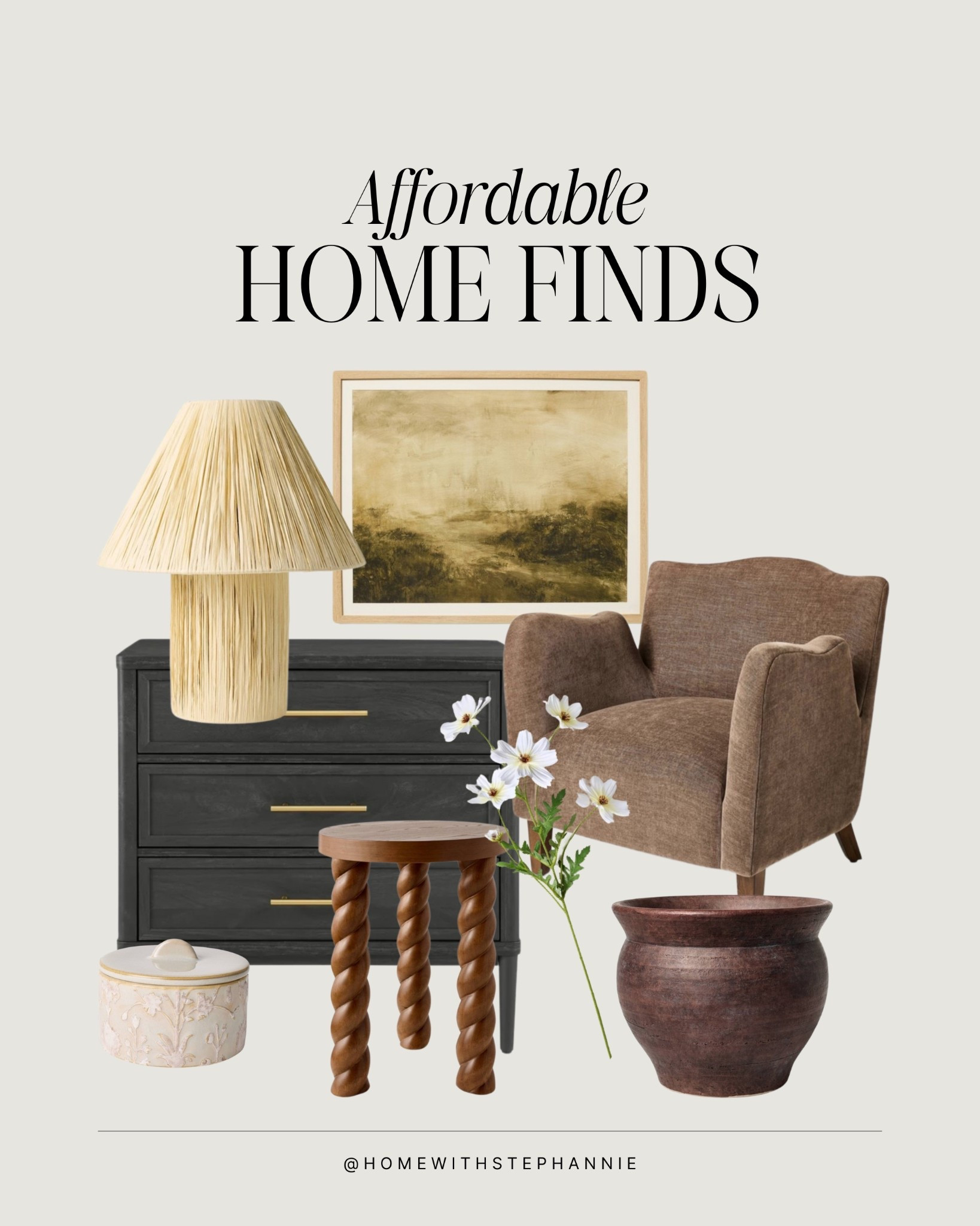 affordable home finds

#targethome #walmarthome #affordablehomefinds #accentchair #homedecor #accenttable #studiomcgee #targetstyle

#LTKHome #LTKSaleAlert #LTKSeasonal