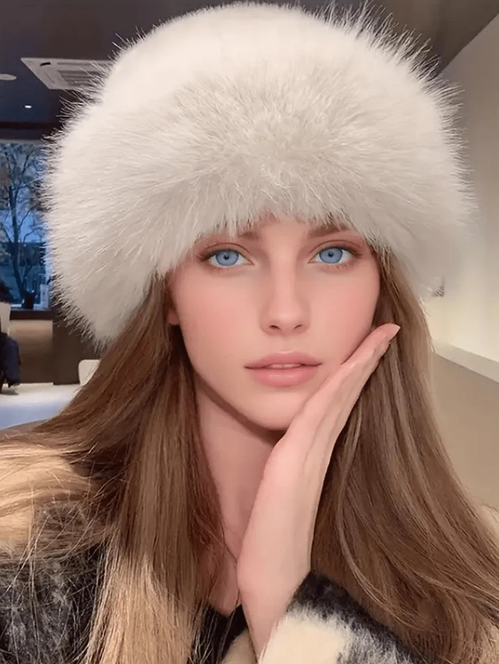 1pc Fluffy Fashion Hat Winter Fall | SHEIN