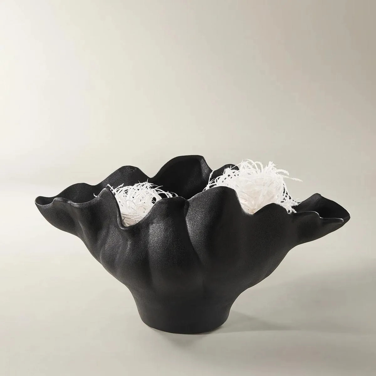 Ebba Bowl - Black | Z Gallerie