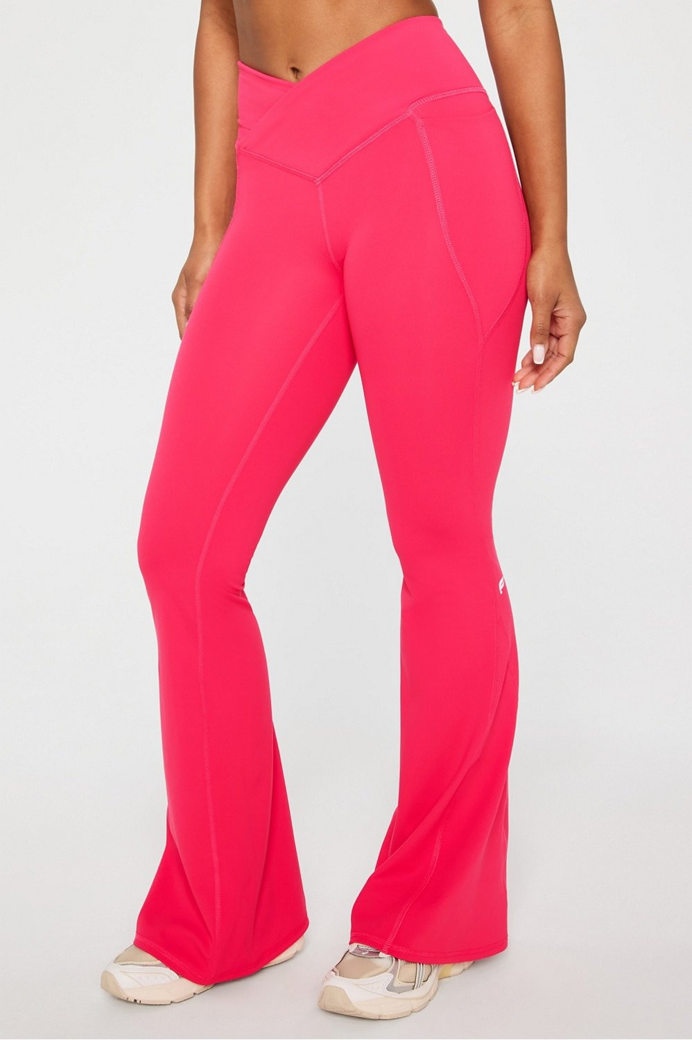 Oasis PureLuxe High-Waisted Crossover Flare | Fabletics