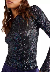 Gold Rush Long Sleeve Top | Belk
