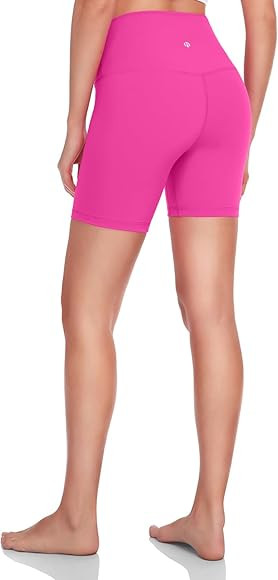HeyNuts Essential/Workout Pro Biker Shorts for Women, High Waisted Workout Compression Yoga Short... | Amazon (US)