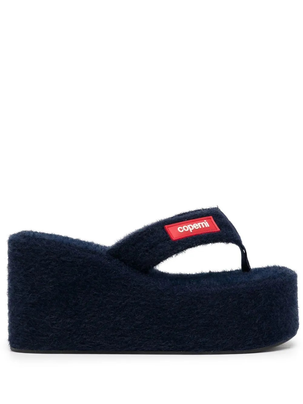 Coperni 100mm Wedged flip-flops - Farfetch | Farfetch Global