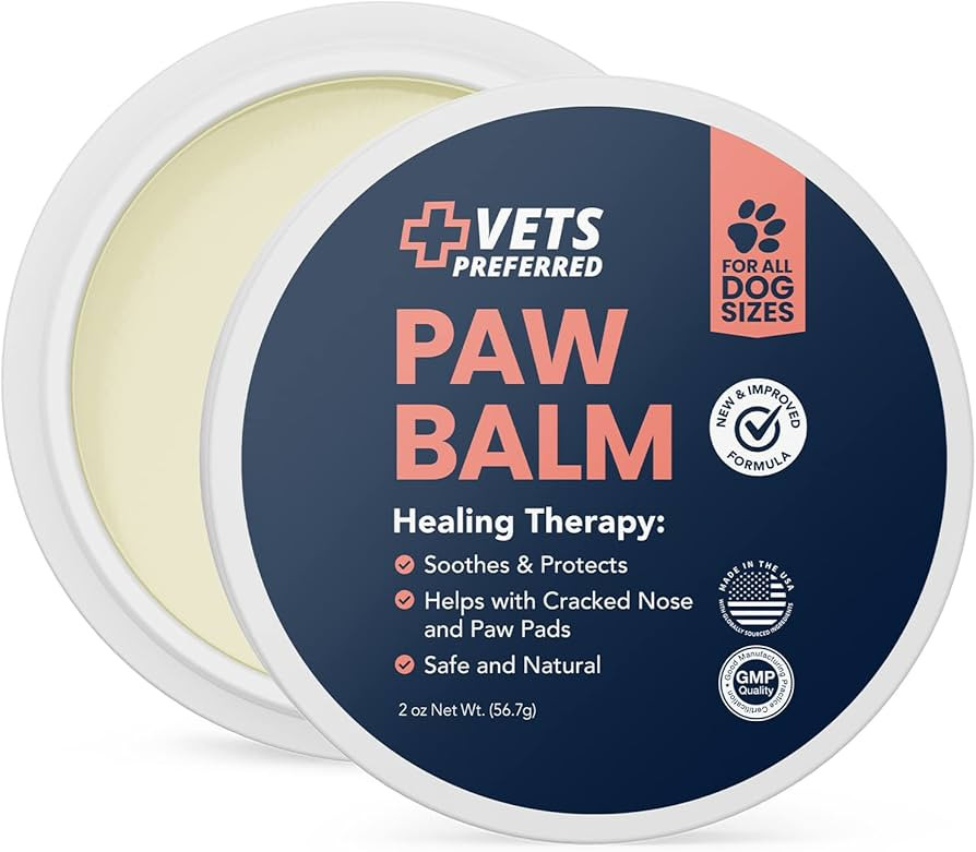 Vets Preferred Paw Balm Pad Protector for Dogs – Dog Paw Balm Soother – Heals, Repairs and Mo... | Amazon (US)