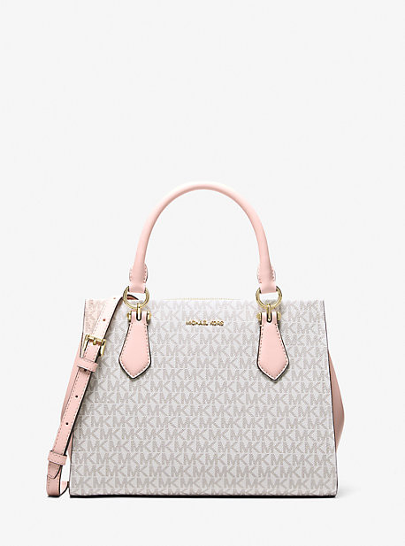 Marilyn Medium Signature Logo Convertible Satchel | Michael Kors US