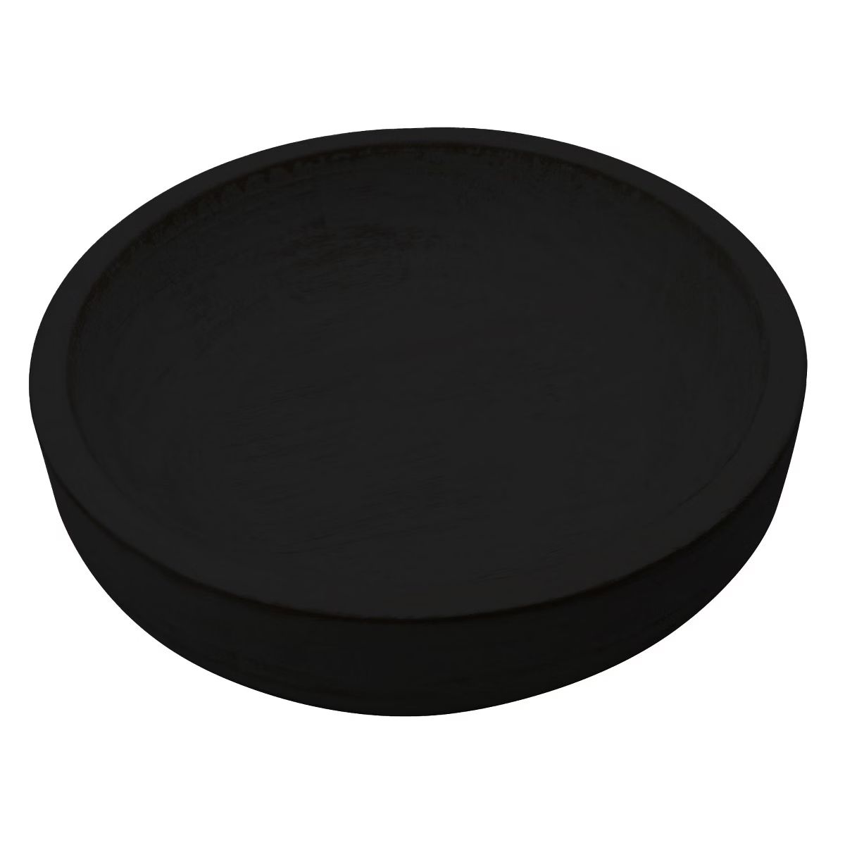 Sweet Water Decor Black Decorative Wooden Bowl - 8x2" | Target