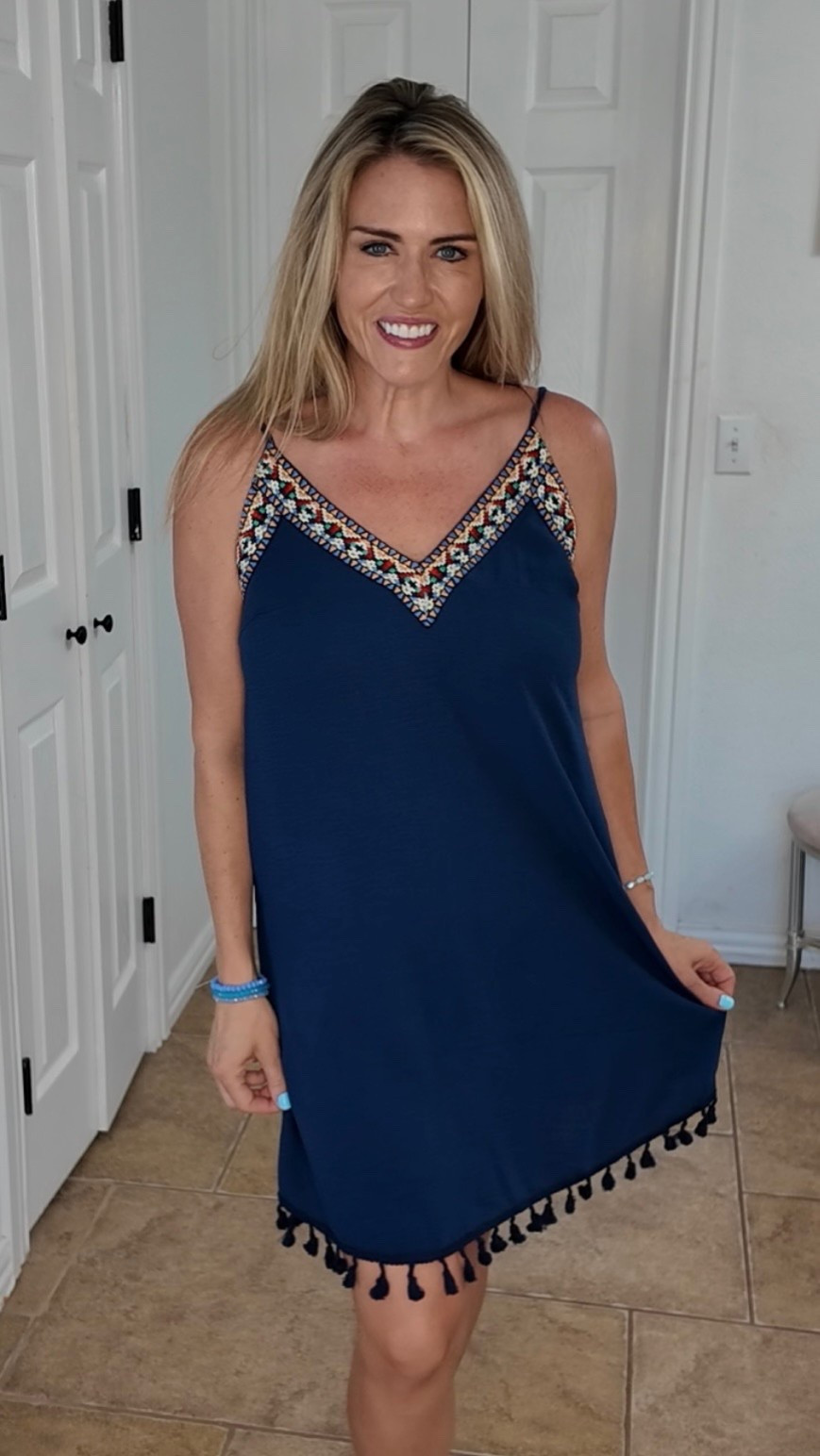 Navy summer dress – Affordable fashion find – Easy & cute mom style - Summer to fall dress

#LTKStyleTip #LTKSeasonal