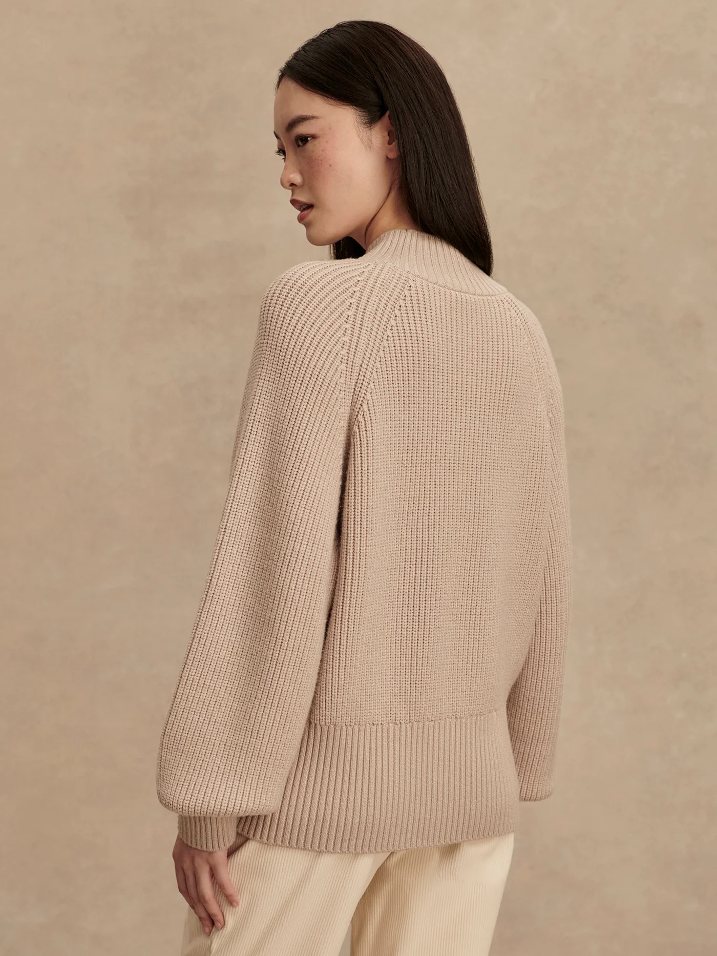 Martina High-Neck Rib Knit | Varley US