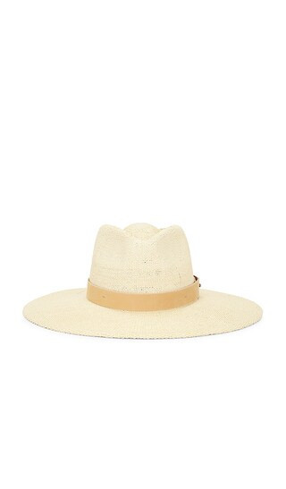Brixton Eleanor Straw Hat in Beige. - size L | Revolve Clothing (Global)