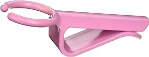 The Wine Hook - Clip-On Glass Holder, Pink | Amazon (US)