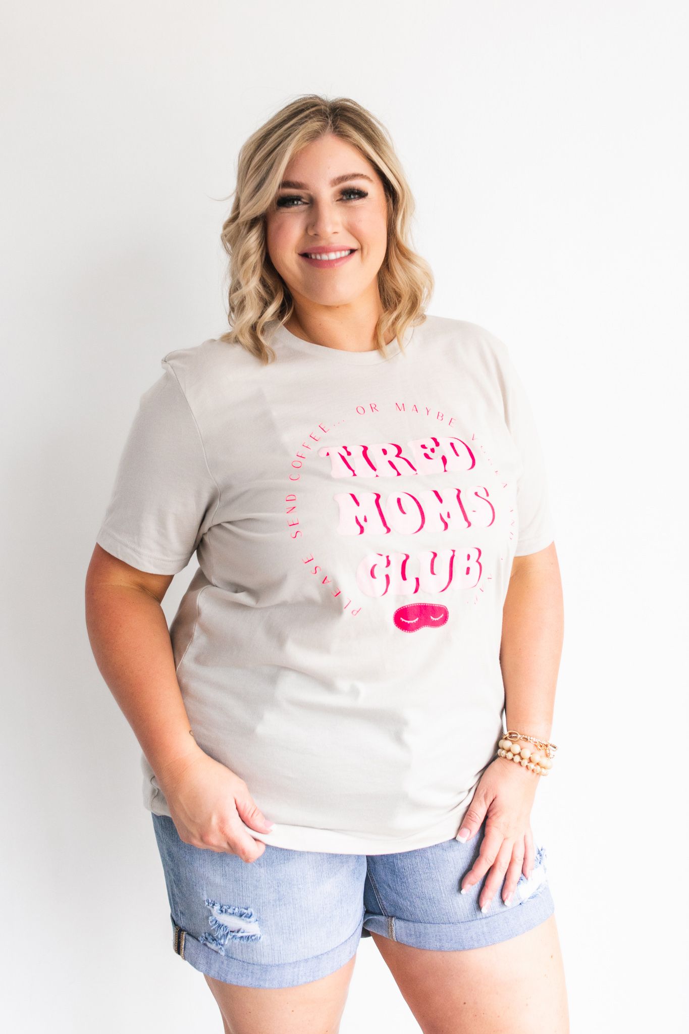 Tired Moms Club Tee | Shop Curves To Contour