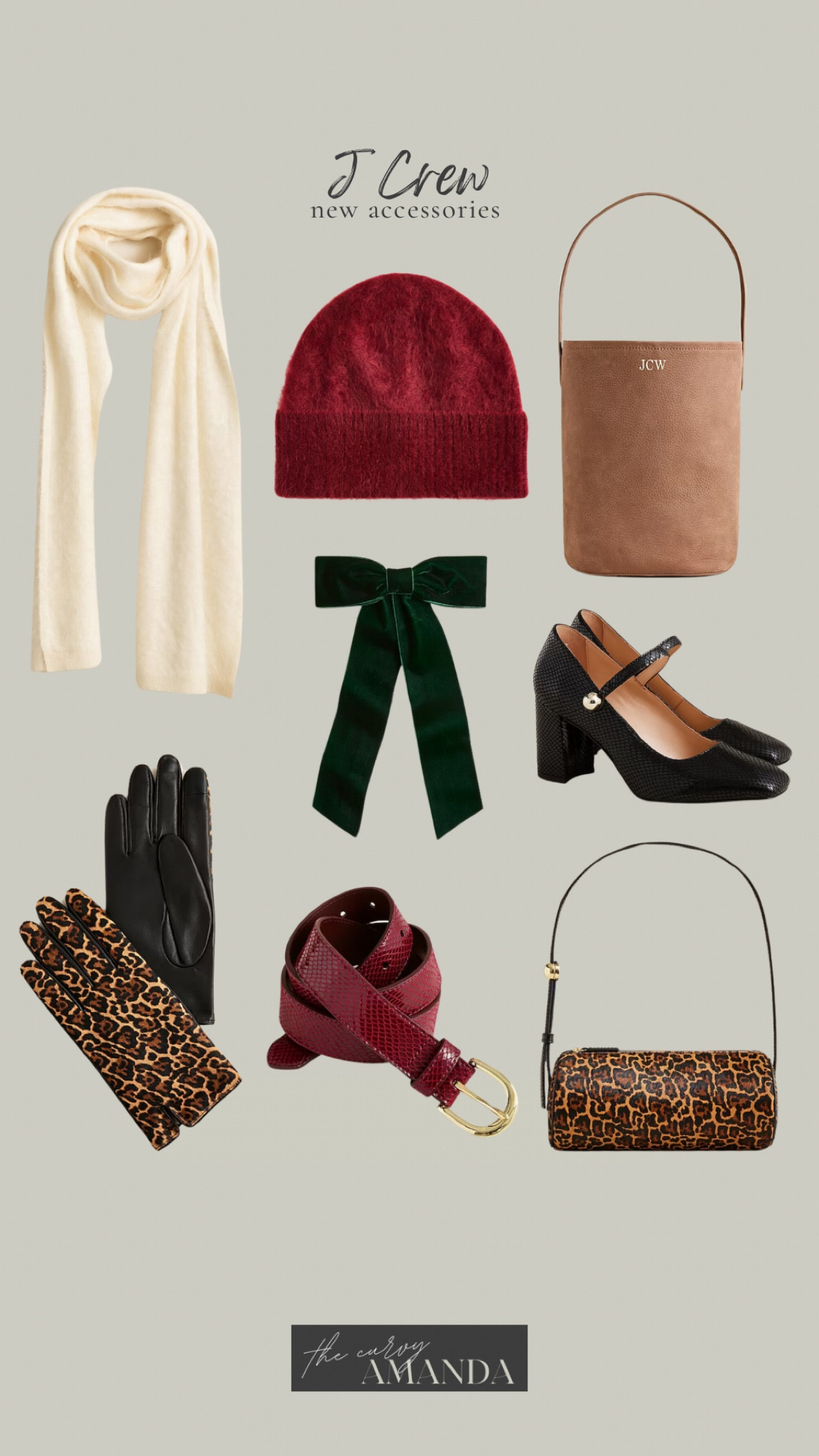 Fun new trending bags, gloves, belts and scarves accessories at J Crew!

#LTKShoeCrush #LTKFindsUnder100 #LTKHoliday
