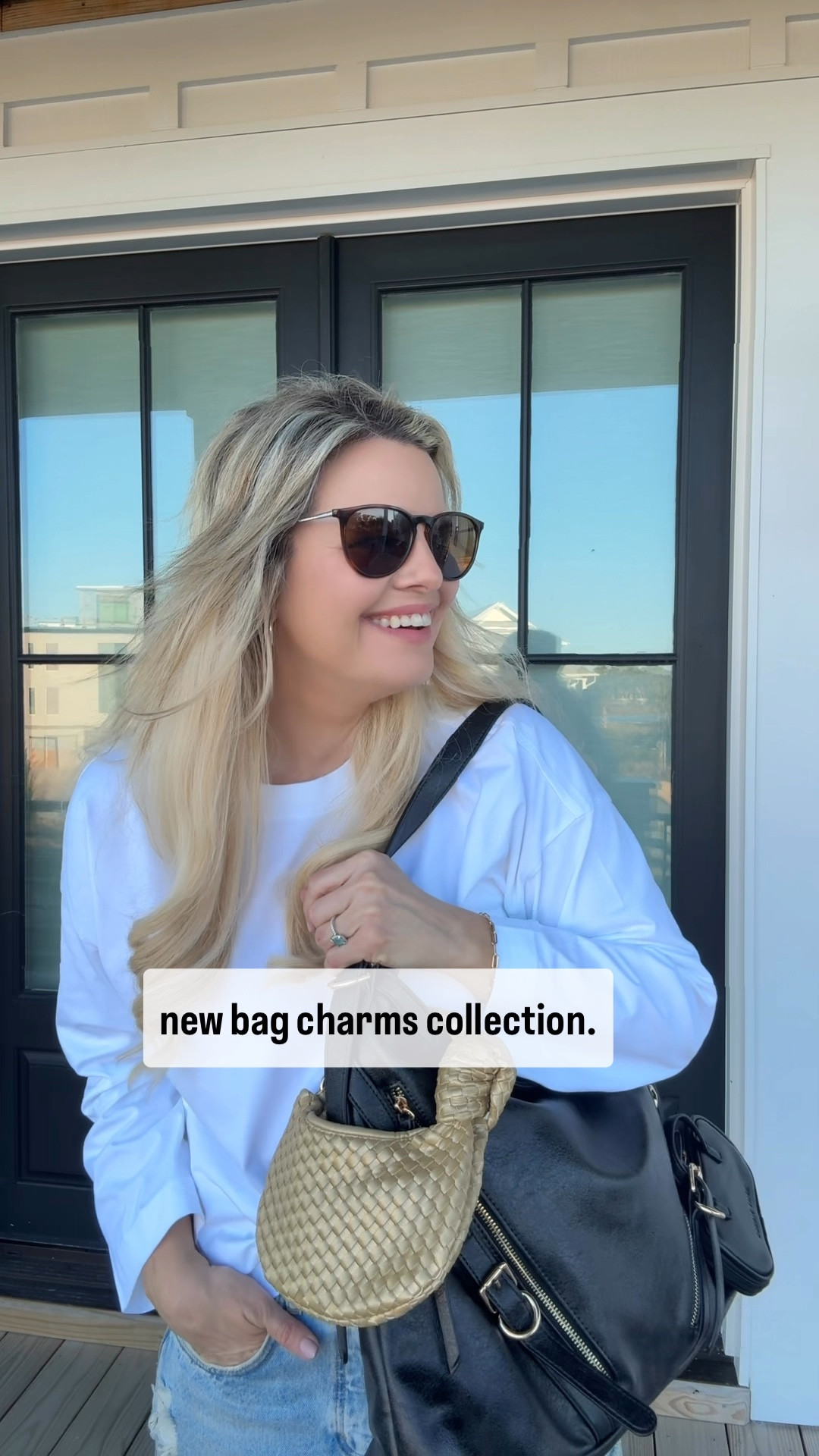 
The Brigitte and Natasha bag charms are so cute because they are smaller versions of Melie Bianco’s bigger bags. The gold zippers and buckles on the Sloane bag look so cute with these charms. I am loving the look of bag charms and the personality they add to your bag so I was so excited when they came in the mail. #ad #meliebianco

Shop all three in my @shop.ltk shop #liketkit like.it/beckyfkeller

On this account you’ll find tips for styling- Mom style, casual style, winter outfits, cozy loungewear travel outfits, work wear, winter capsules ,mom outfits, neutral fashion,vacation outfits, dresses, trench coats, rainy day style,White jeans, wide leg jeans, baggy jeans, jeans, denim, French style, wedding guest dresses, date night outfit, mesh shoes, summer dresses, fall denim , black dresses, Amazon dresses, Amazon finds, matching sets, sneakers, linen dresses, linen outfits, vacation dresses, target hauls