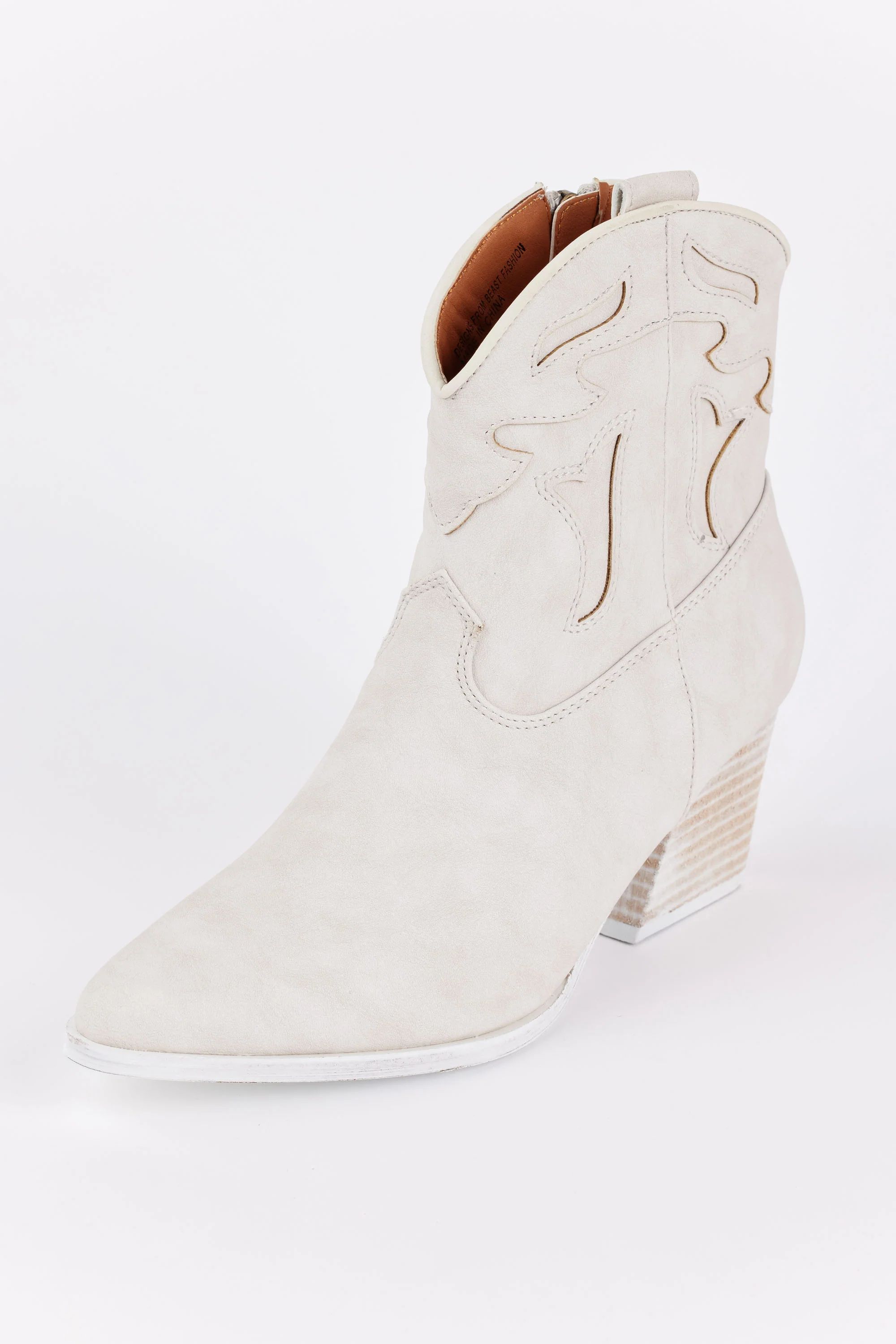 Kaye Boots- Cream | Avara