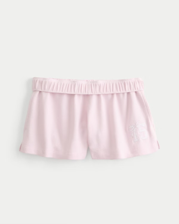 Adjustable-Rise Fleece Shorts | Hollister (US)