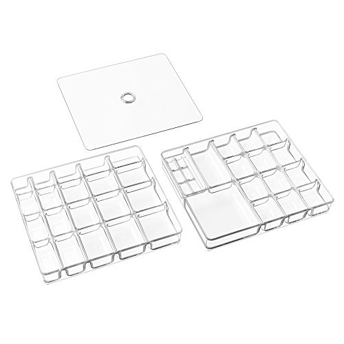 iDesign Linus Plastic BPA-Free Fashion Jewelry Vanity and Drawer Organizer, Tray for Rings, Earri... | Amazon (US)