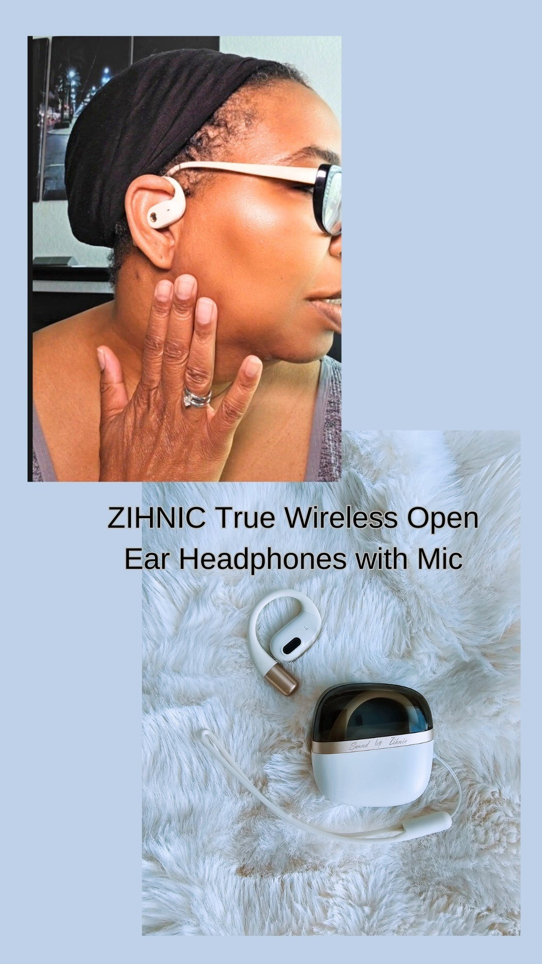 ZIHNIC True Wireless Open Ear Headphones with Mic are excellent with sound. Sweatproof and feel comfortable. #openearheadphones #electronics #phoneaccessories #pcgaming #yoga

#LTKActive