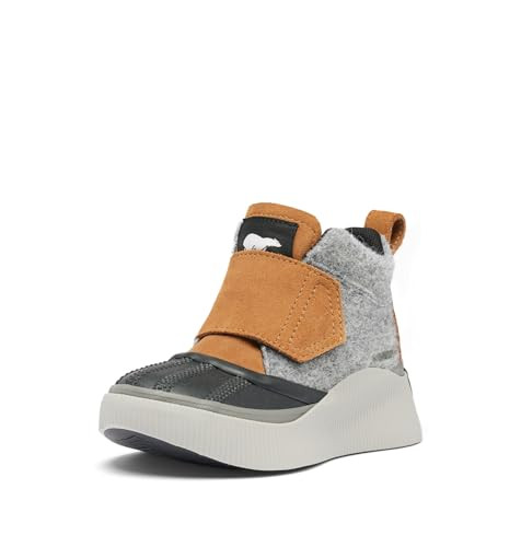 SOREL Children's Out N About lV Strap Waterproof Boot - Taffy, Black - 12 | Amazon (US)
