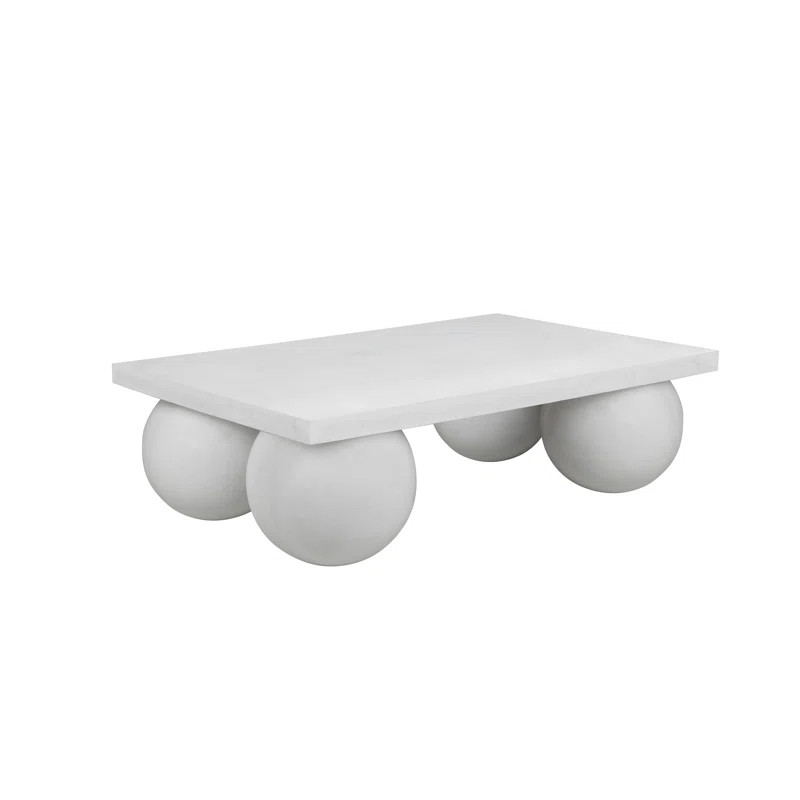 Corrigan Studio® Saedie Concrete Coffee Table & Reviews | Wayfair | Wayfair North America