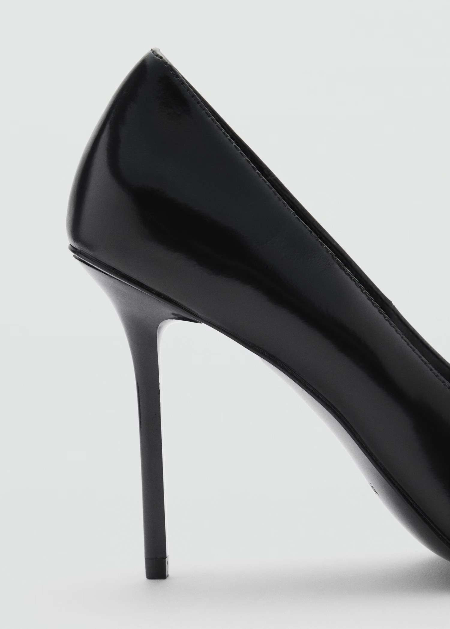 Heel leather shoes | MANGO (UK)