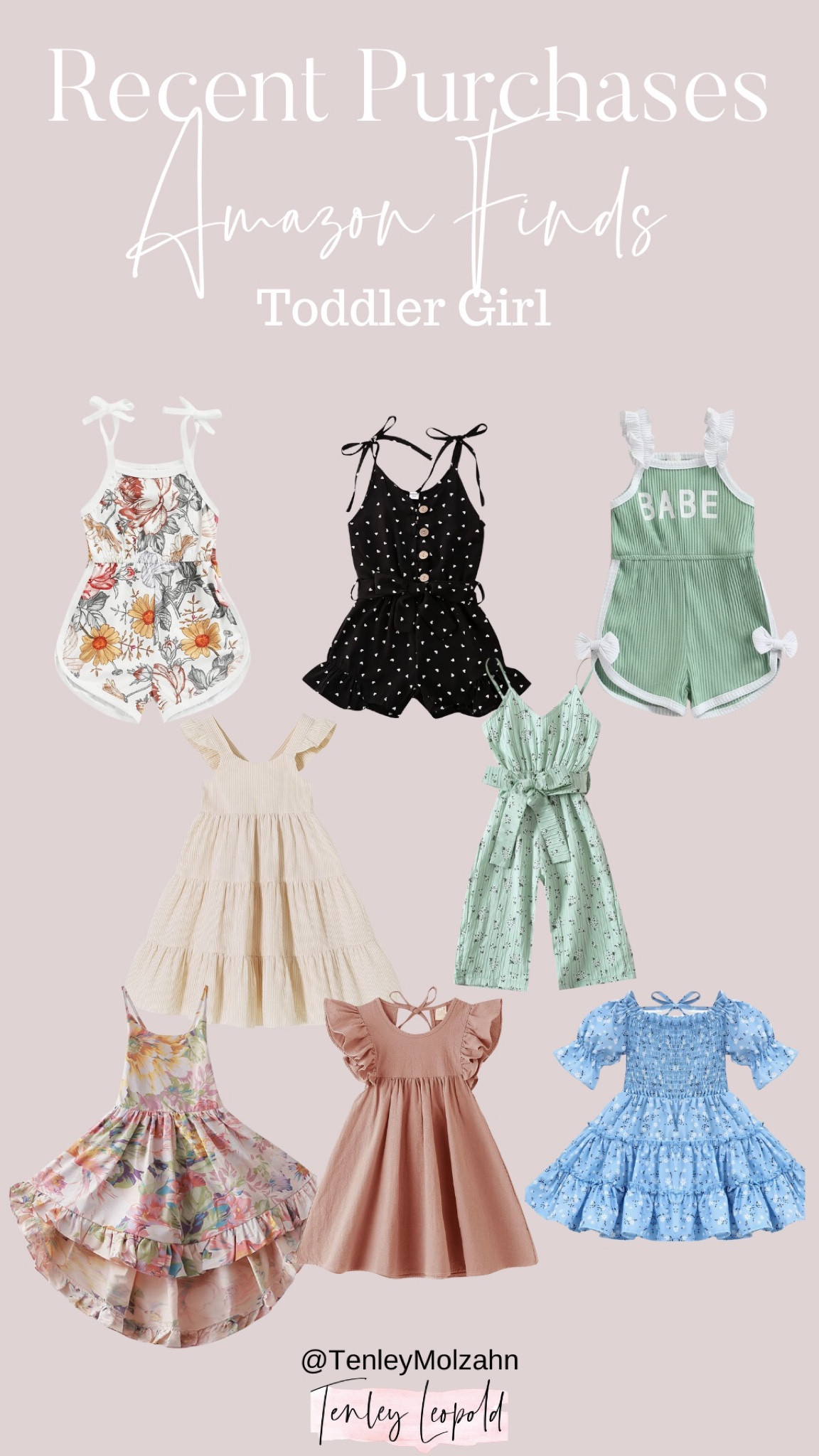 Amazon Toddler girl finds. Spring dresses - summer rompers 

#LTKkids #LTKSeasonal #LTKbaby