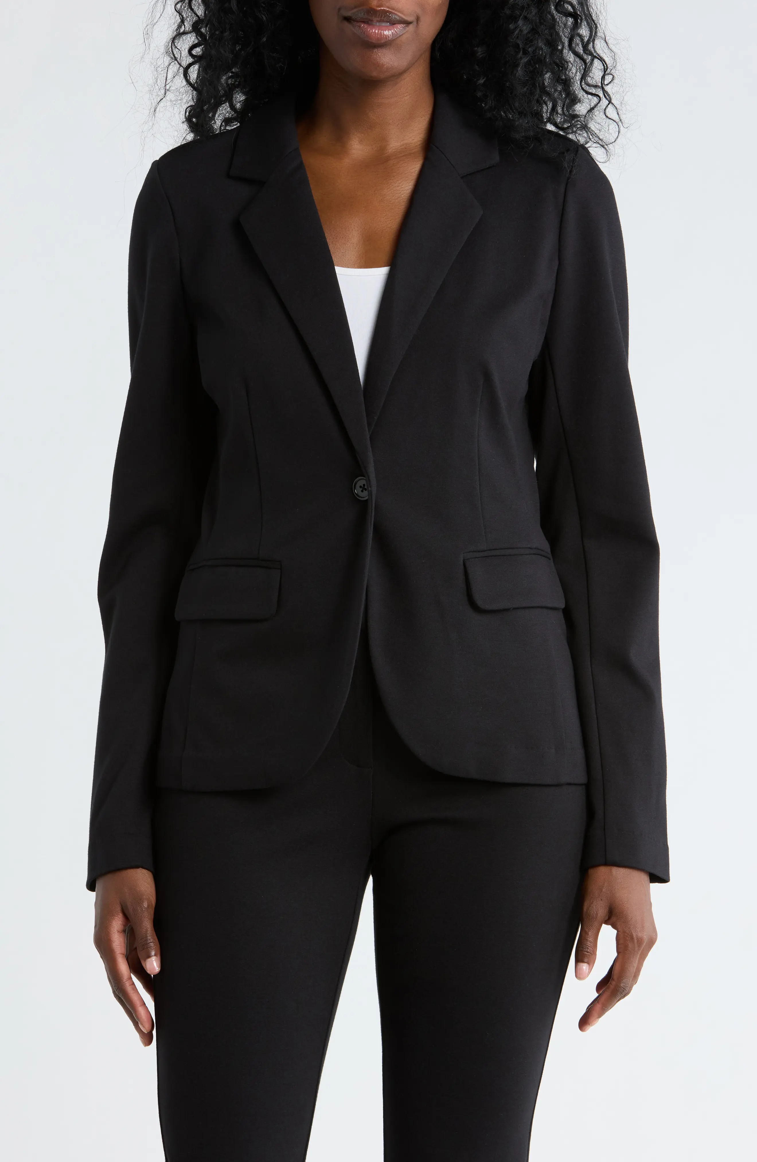 NORDSTROM RACK Essential Ponte Blazer (Women) | Nordstromrack | Nordstrom Rack