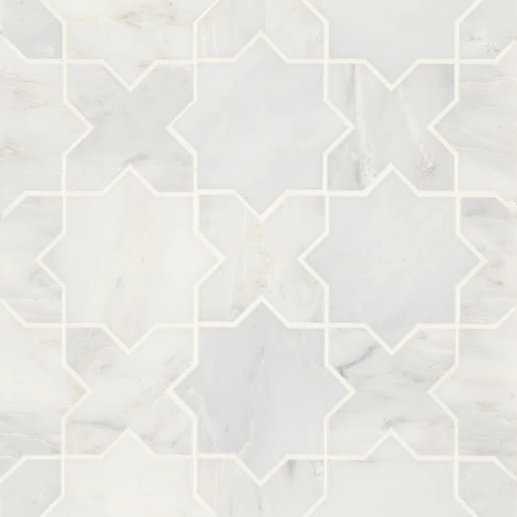 Monet Marble Random Mosaic Wall & Floor Tile | Wayfair North America