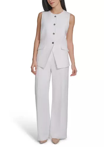 Women's Sleeveless Button Vest | Belk