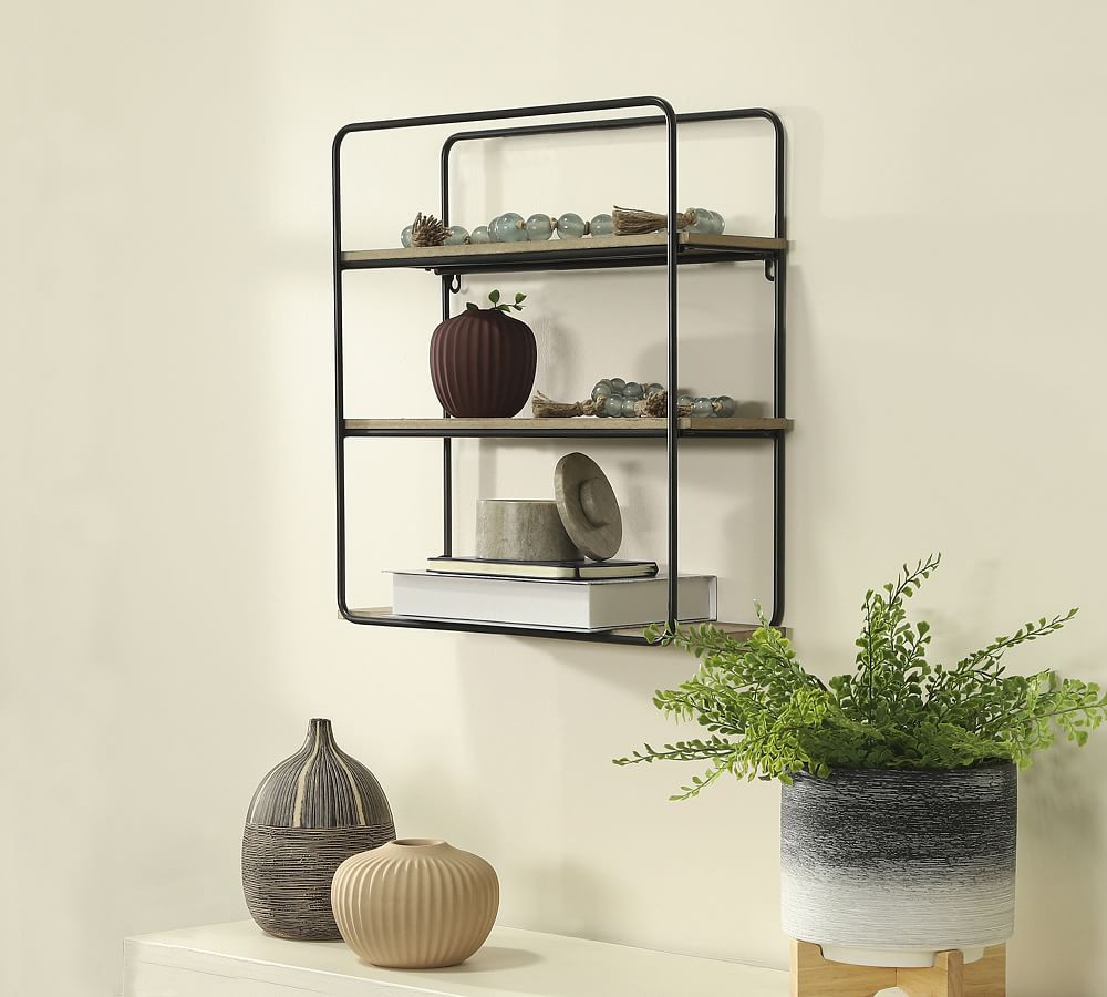 Winslow 3-Tier Wall Shelf | Pottery Barn (US)