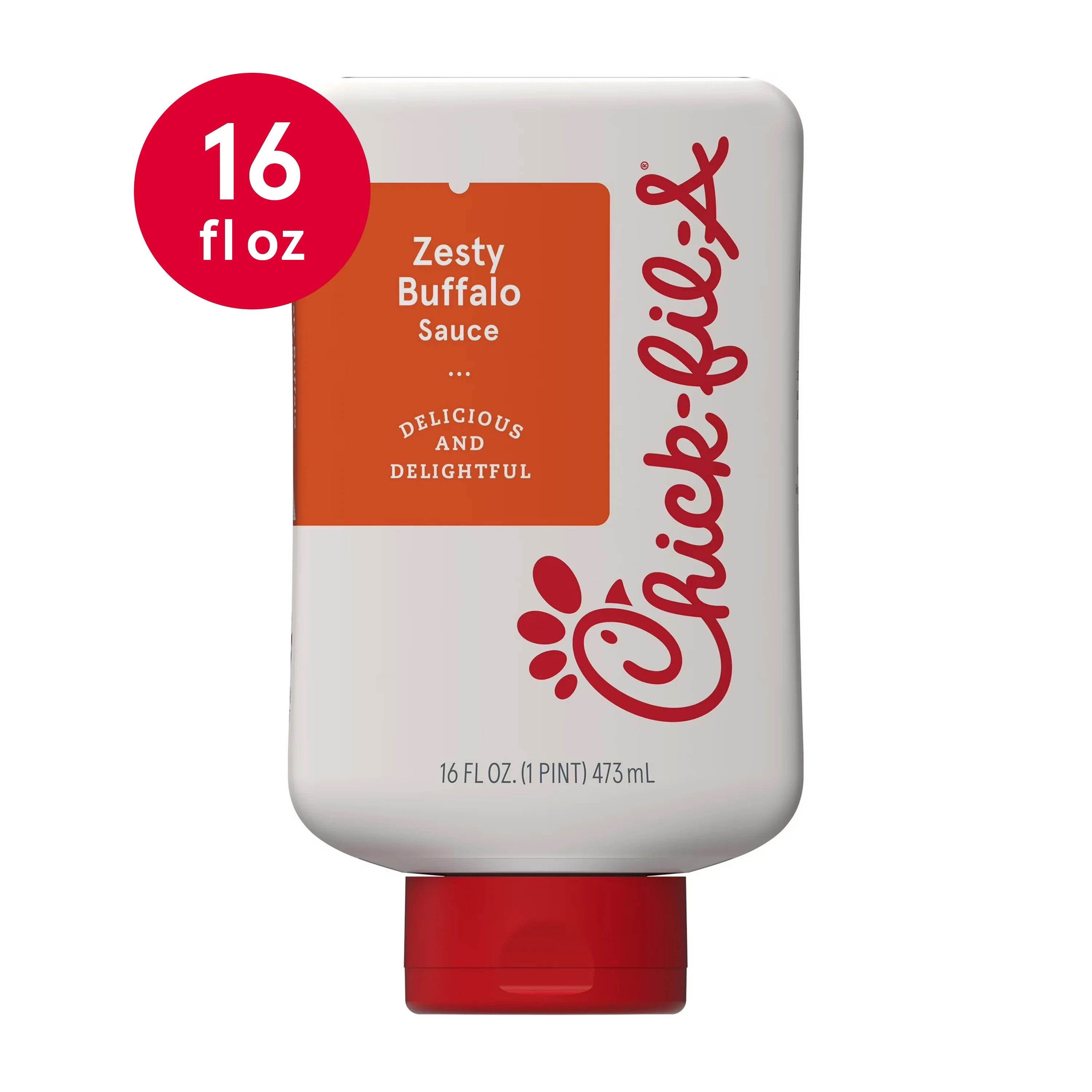 Chick-fil-A Zesty Buffalo Sauce, 16 fl oz Squeeze Bottle | Walmart (US)