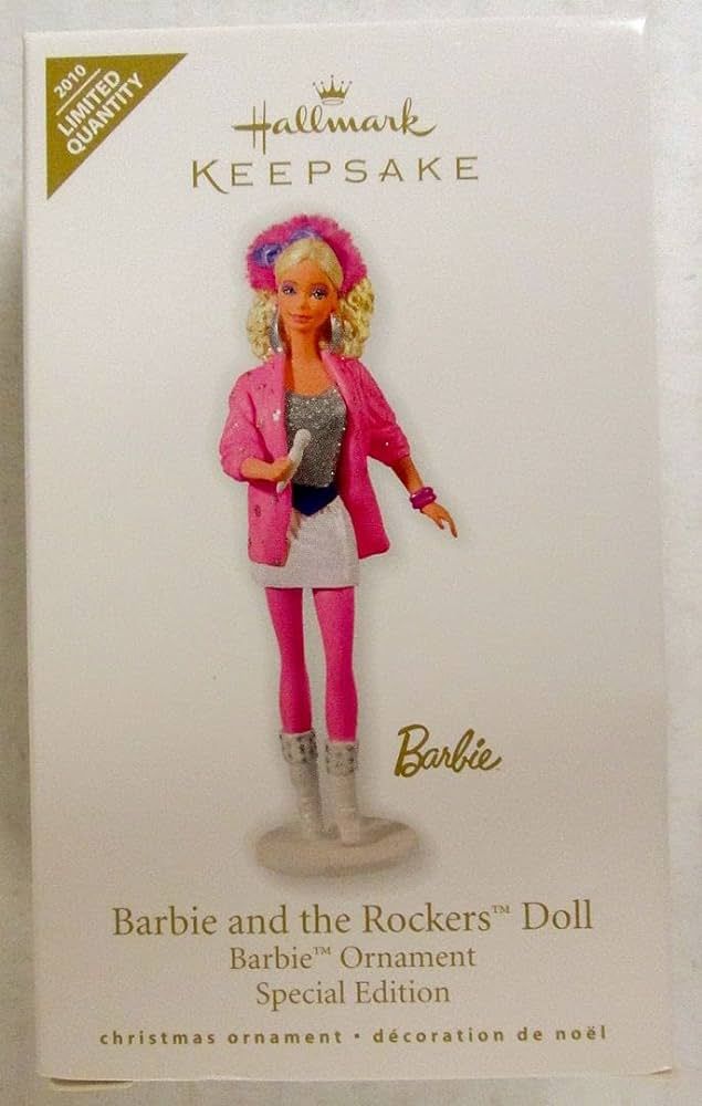 Hallmark Keepsake Ornament 2010 The Rockers Barbie Limited Edition | Amazon (US)