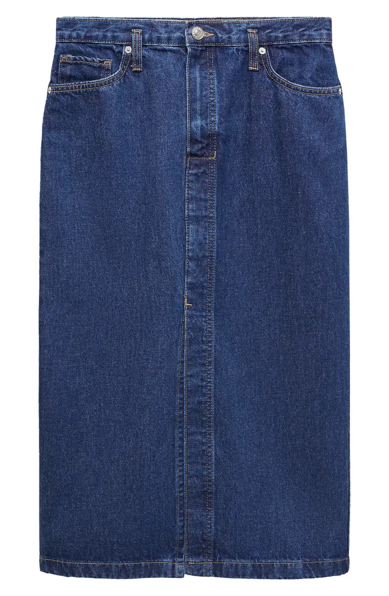 Denim Midi Skirt | Nordstrom