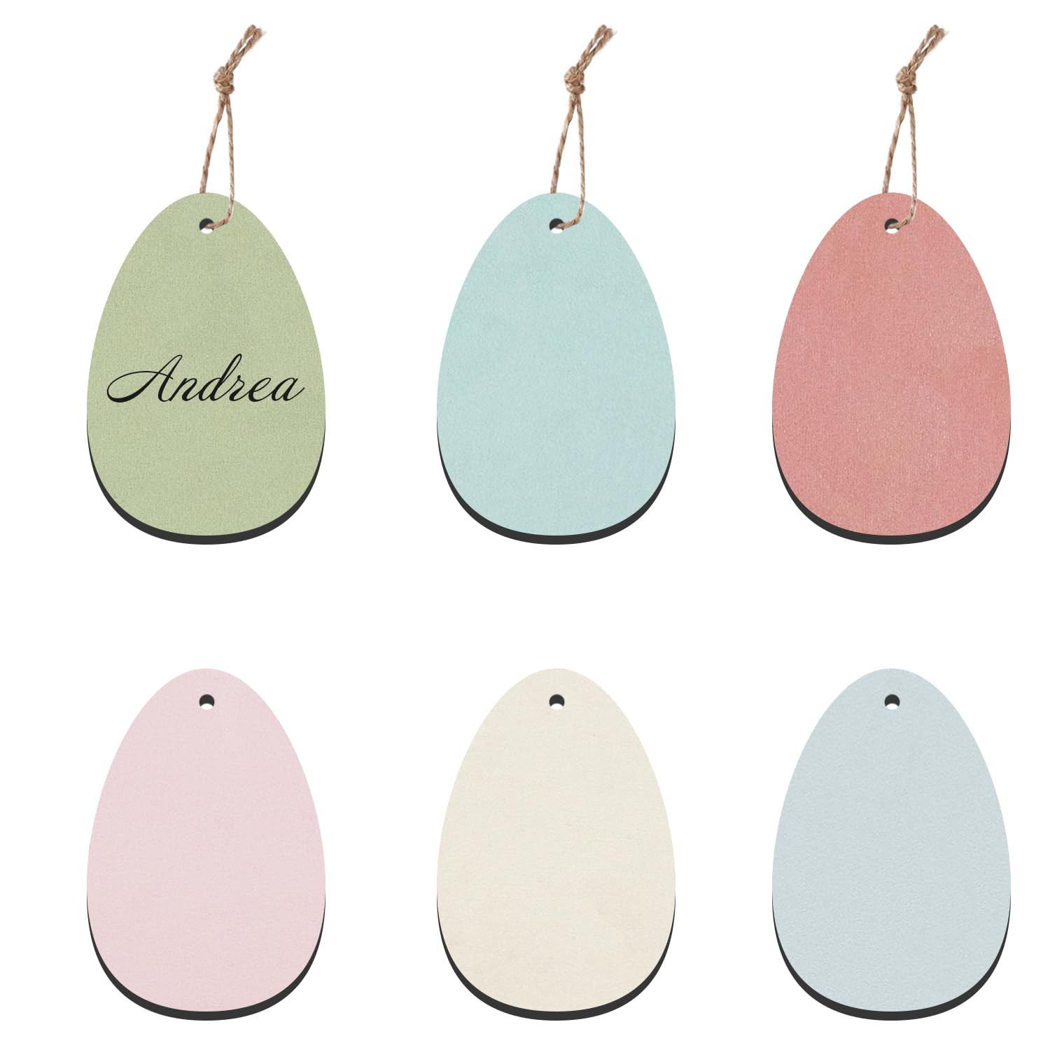 12 Pcs Easter Basket Name Tags, Colorful Easter Gifts Tags for Easter Spring Party Favor Decorati... | Amazon (US)