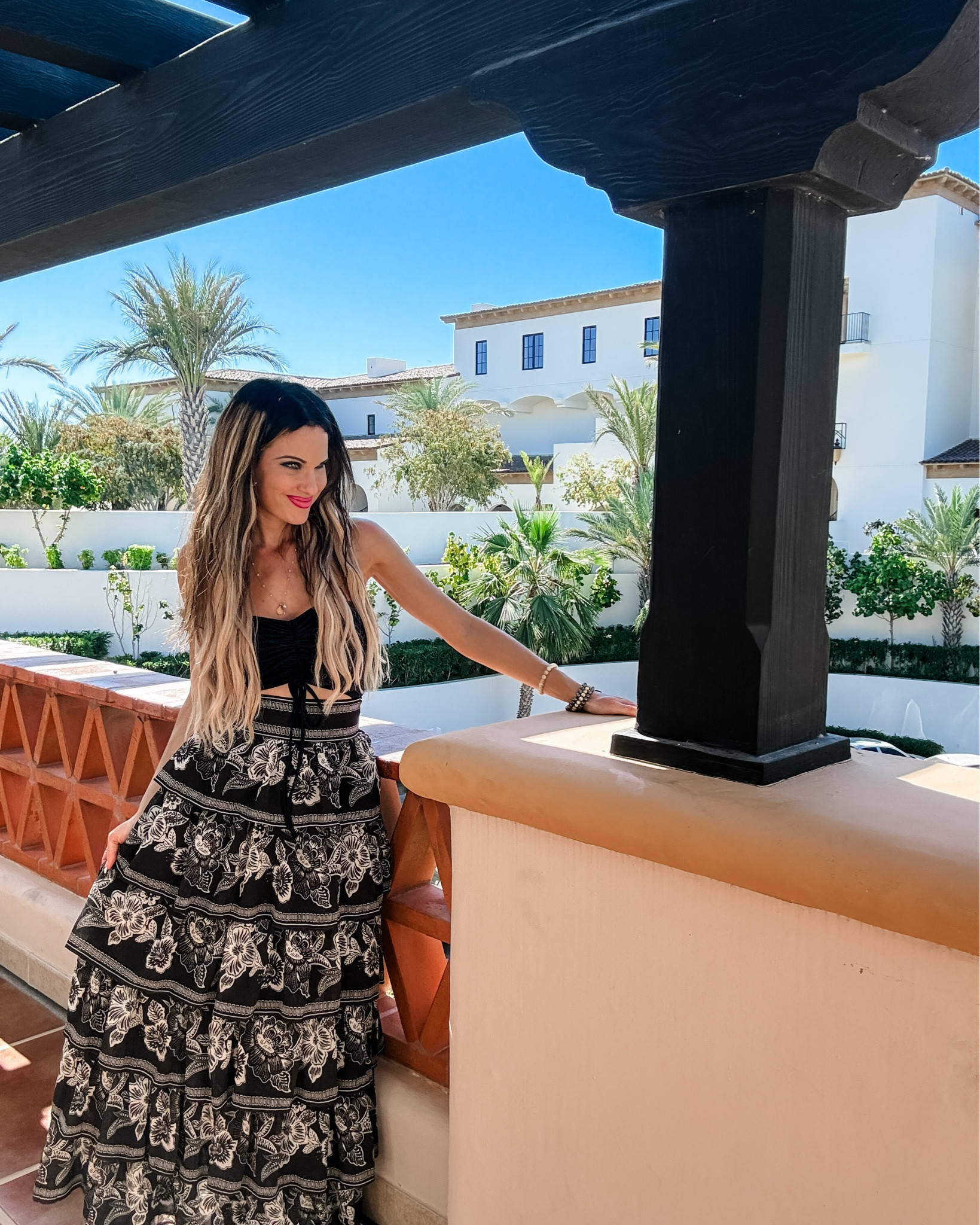 The prettiest skirt I wore while in Cabo. Perfect vacation skirt! Wearing an xs! 

#LTKSeasonal #LTKTravel #LTKFestival