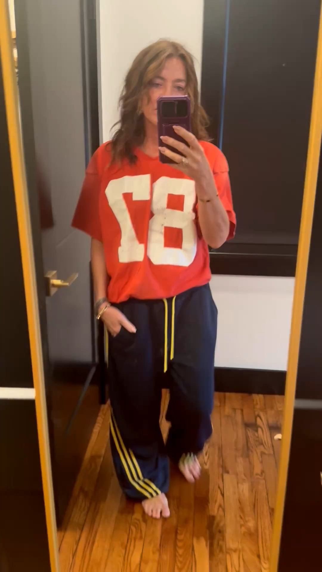 Casual Thursday! Pants are Micas but can’t seem to find them to link here ! 

#LTKOver40 #LTKdayinmylife #LTKActive